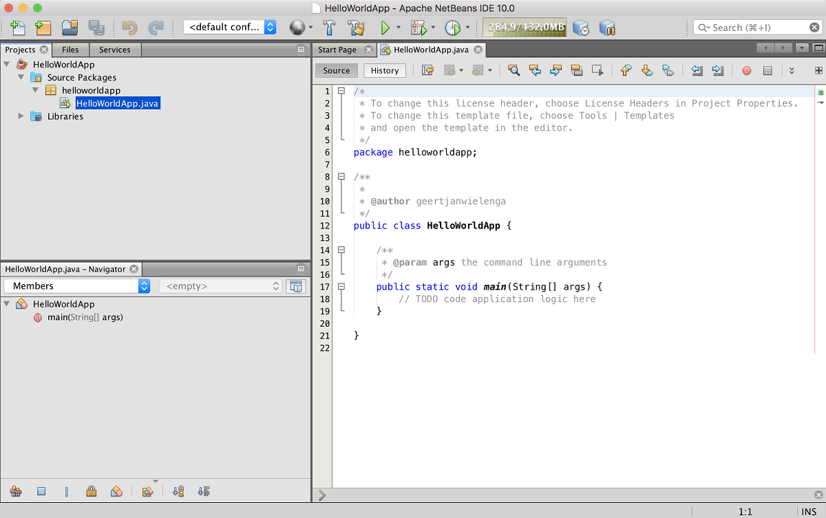 netbeans ide(java ide) v8.2 ٷ0