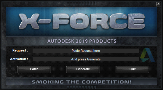 AutoCAD Products KeyGen 2019 X-FORCE Ѱ0