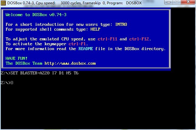 dosbox�ٷ��� v0.74 ���°�0