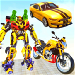 Ħлսֻ(US Robot Bike Transform Shooting Game)