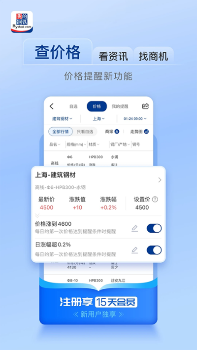 我的钢铁app下载 v6.27.1 安卓版3