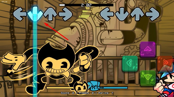 ����ҹ�ſ˰���ֻ���(Friday Night Funkin VS Bendy)