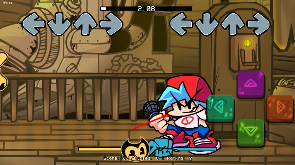 ����ҹ�ſ˰���ֻ���(Friday Night Funkin VS Bendy)
