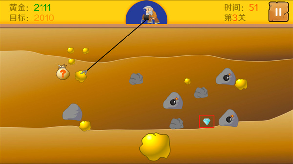 �ƽ��ԭ�浥����ٷ�(Gold Miner)