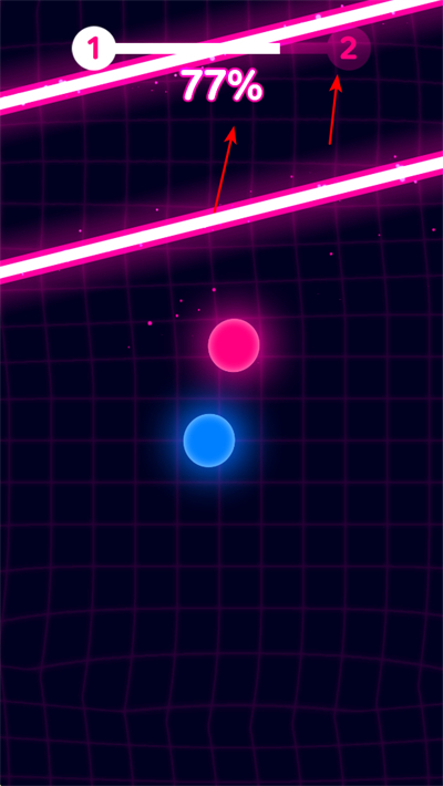 ������ת�����İ�(balls vs lasers)