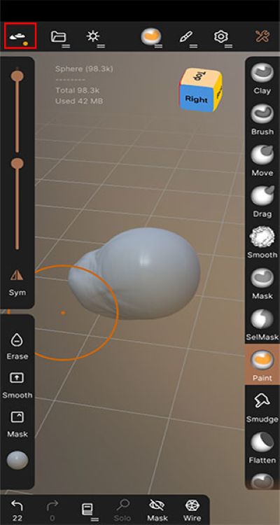 NomadSculpt3d��̽�ģ