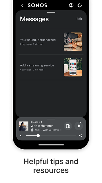 sonos app