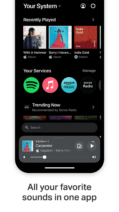 sonos app