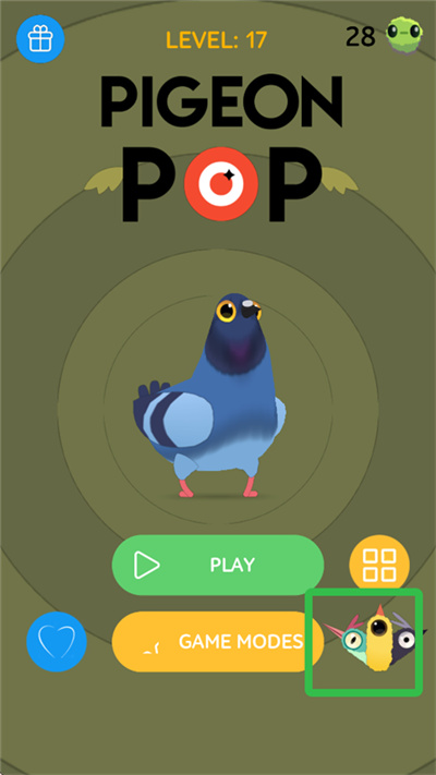 ���ĸ���pigeonpop