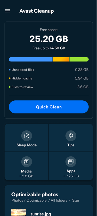 Avast Cleanup手机版 Avast Cleanup手机版