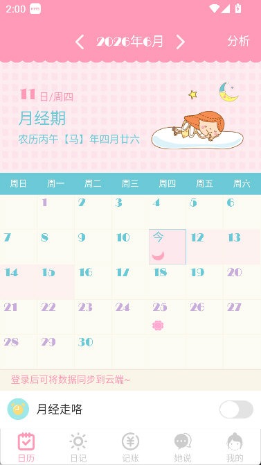 女生日历 女生日历