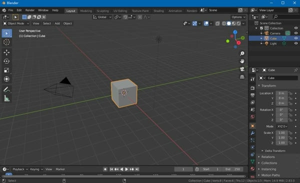 blender软件(3d建模) blender软件(3d建模)