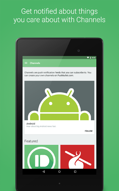 PushBullet�ٷ���