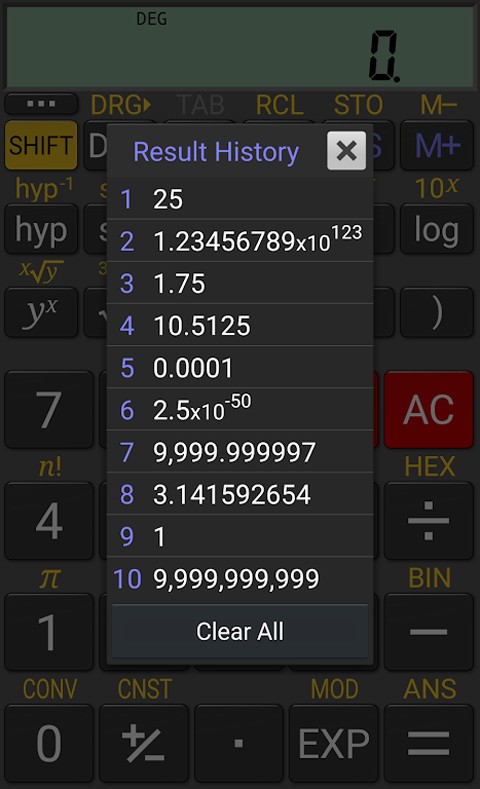 realcalc科学计算器 v3.1.11