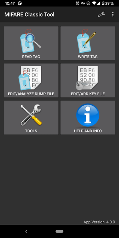 mifare classic tool v4.3.10