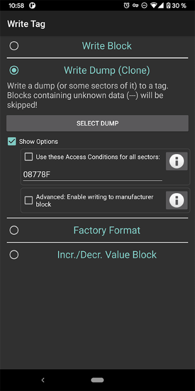 mifare classic tool v4.3.12