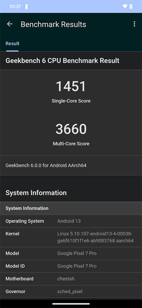 Geekbench6�ֻ��� v6.7.10