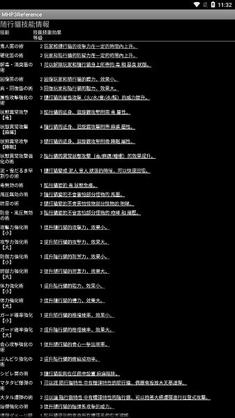 怪物猎人p3数据库中文版(MHP3Reference) 怪物猎人p3数据库中文版(MHP3Reference)