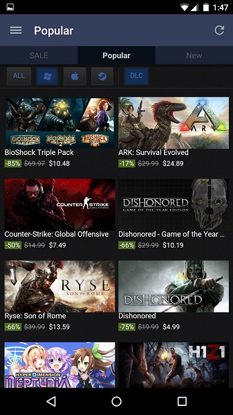 steam�ֻ��������°�