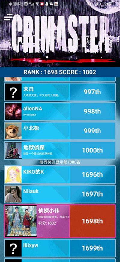 Crimaster犯罪大师 Crimaster犯罪大师