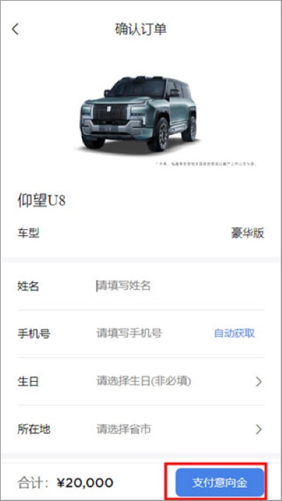 仰望汽车 仰望汽车