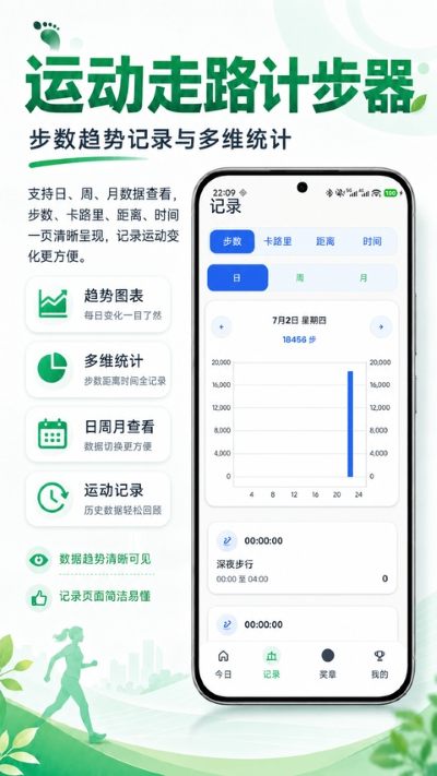 运动走路计步器最新版 运动走路计步器最新版