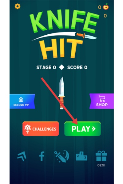Knife Hit游戏 Knife Hit游戏