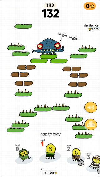 涂鸦跳跃2(Doodle Jump 2)官方正版 涂鸦跳跃2(Doodle Jump 2)官方正版