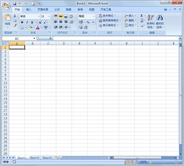Microsoft Office Excel 2007 中文版 Microsoft Office Excel 2007 中文版