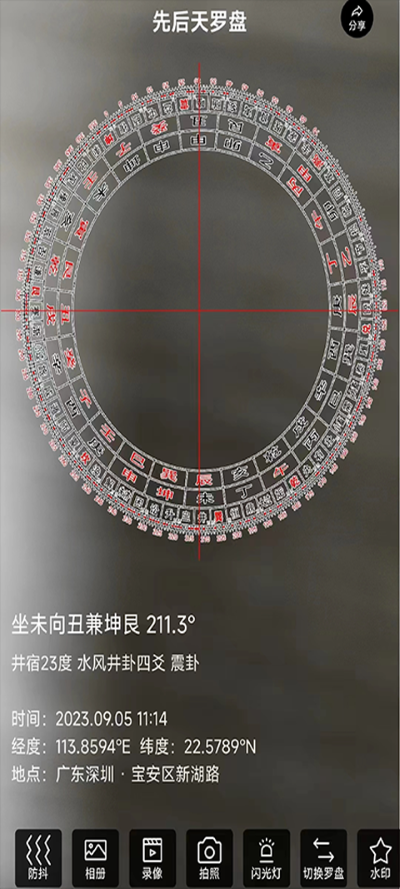 罗盘相机高精度风水专用 罗盘相机高精度风水专用