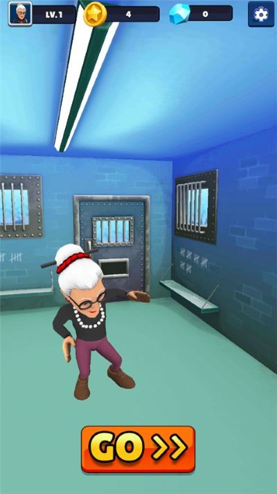 愤怒的老奶奶玩跑酷2手机版 v0.14.01