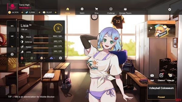 排球故事无限金币 v7.4.1070