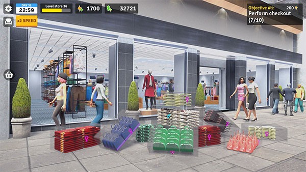服装店模拟经营游戏 v1.240