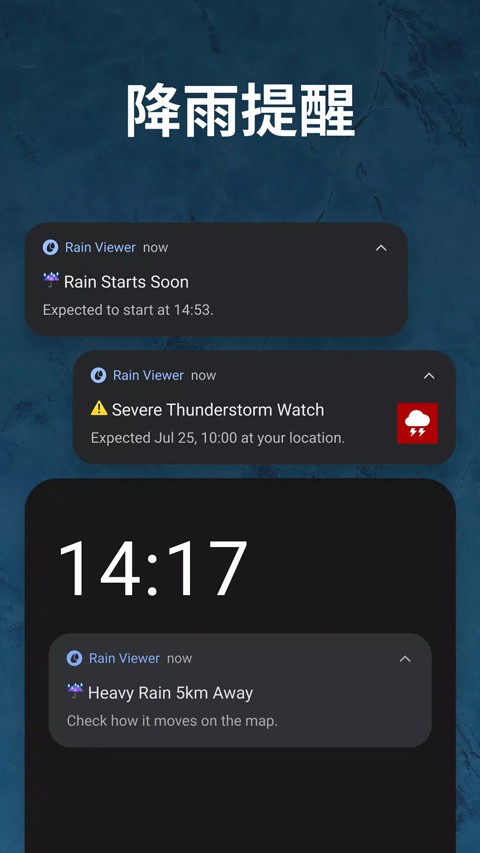 RainViewer雷达天气预报 v7.171