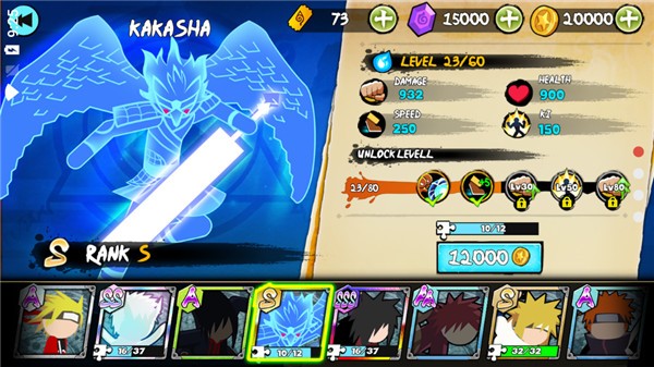 火柴人忍者大战无限金币无限金券 v4.12