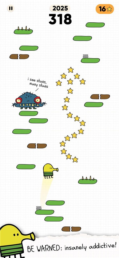 涂鸦跳跃2(Doodle Jump 2)官方正版 v1.5.160