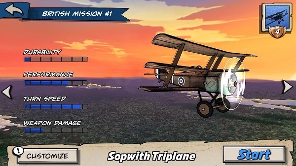 愤怒的天空游戏安卓版 v1.1.20